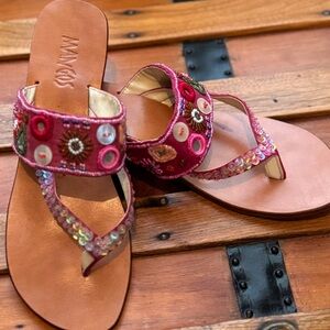 FREE PEOPLE Mangos Embellished Sandals from Bali